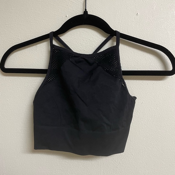 aerie Tops - BLACK AERIE BRALETTE / SPORTS BRA / CROP TOP
